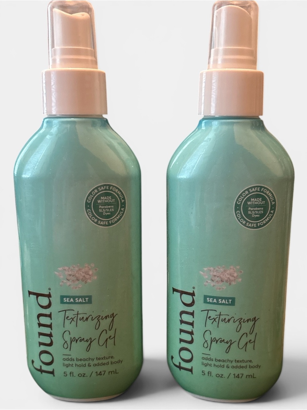 Bundle of 2 Found Texturizing Spray Gel With Sea Salt